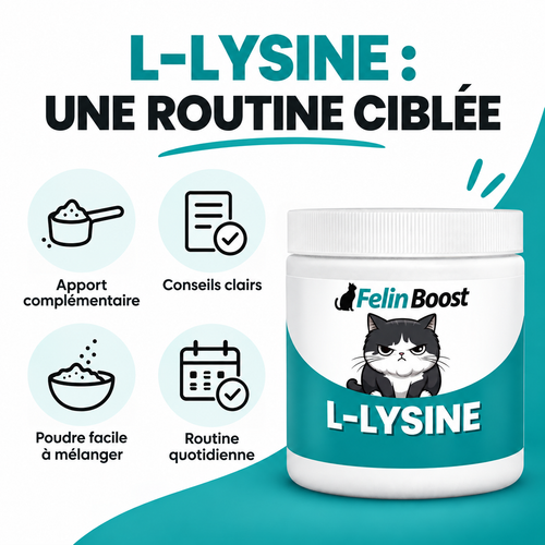 Felin Boost l-lysine — bénéfices en français